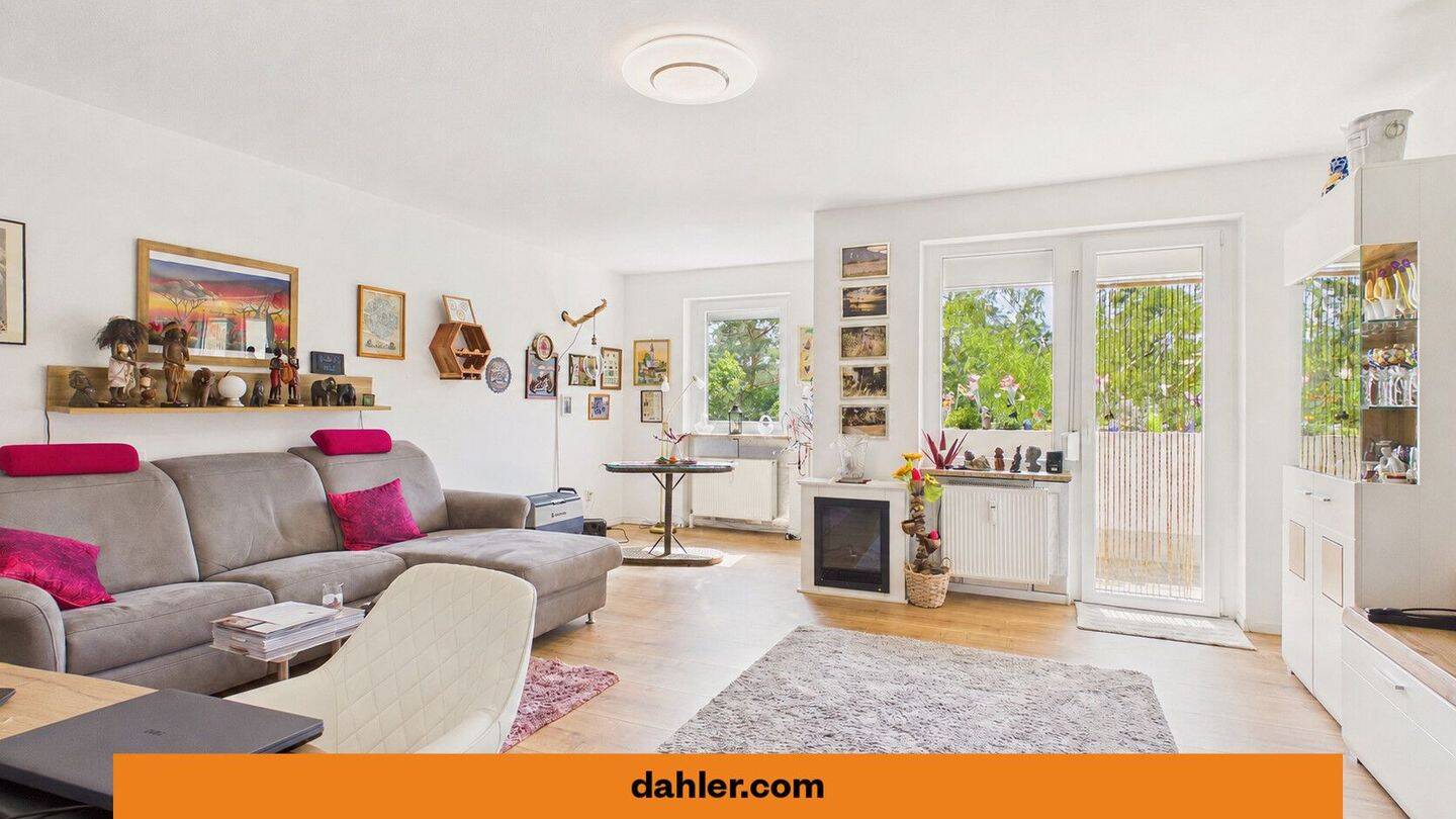 Helle 2-Zimmer-Wohnung mit Südbalkon in Büchenbach, 91056 Erlangen