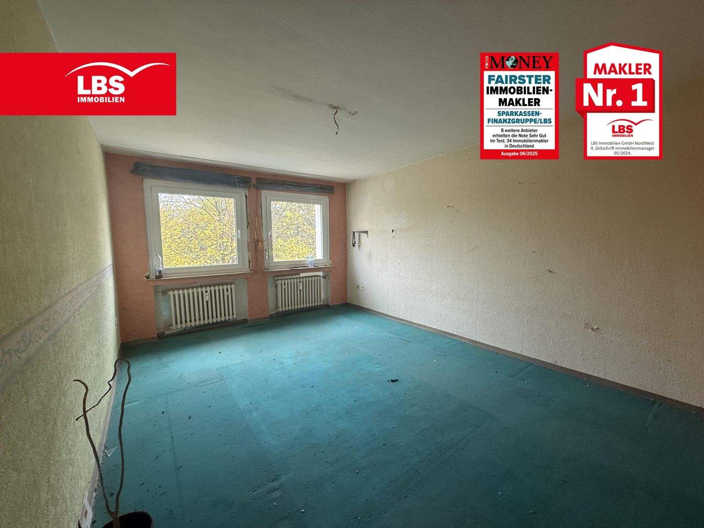 Renovierungsobjekt mit Potenzial: 3,5-Zimmer-Wohnung in Duisburg-Beek!, 47139 Duisburg (Beeck Beeckerwerth Untermeiderich)
