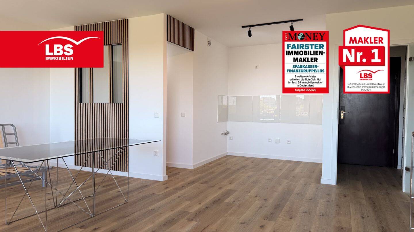 Modern geschnittene 1-Zimmer-Wohnung in Herdecke, 58313 Herdecke