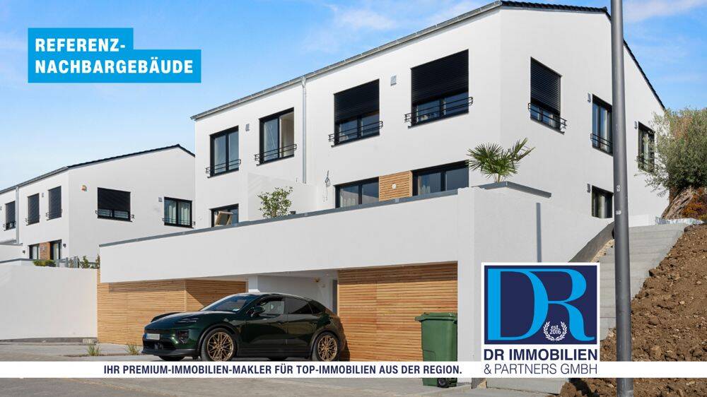 Zwei moderne Doppelhaushälften mit Garage, Terrasse und eigenem Garten, 85098 Großmehring