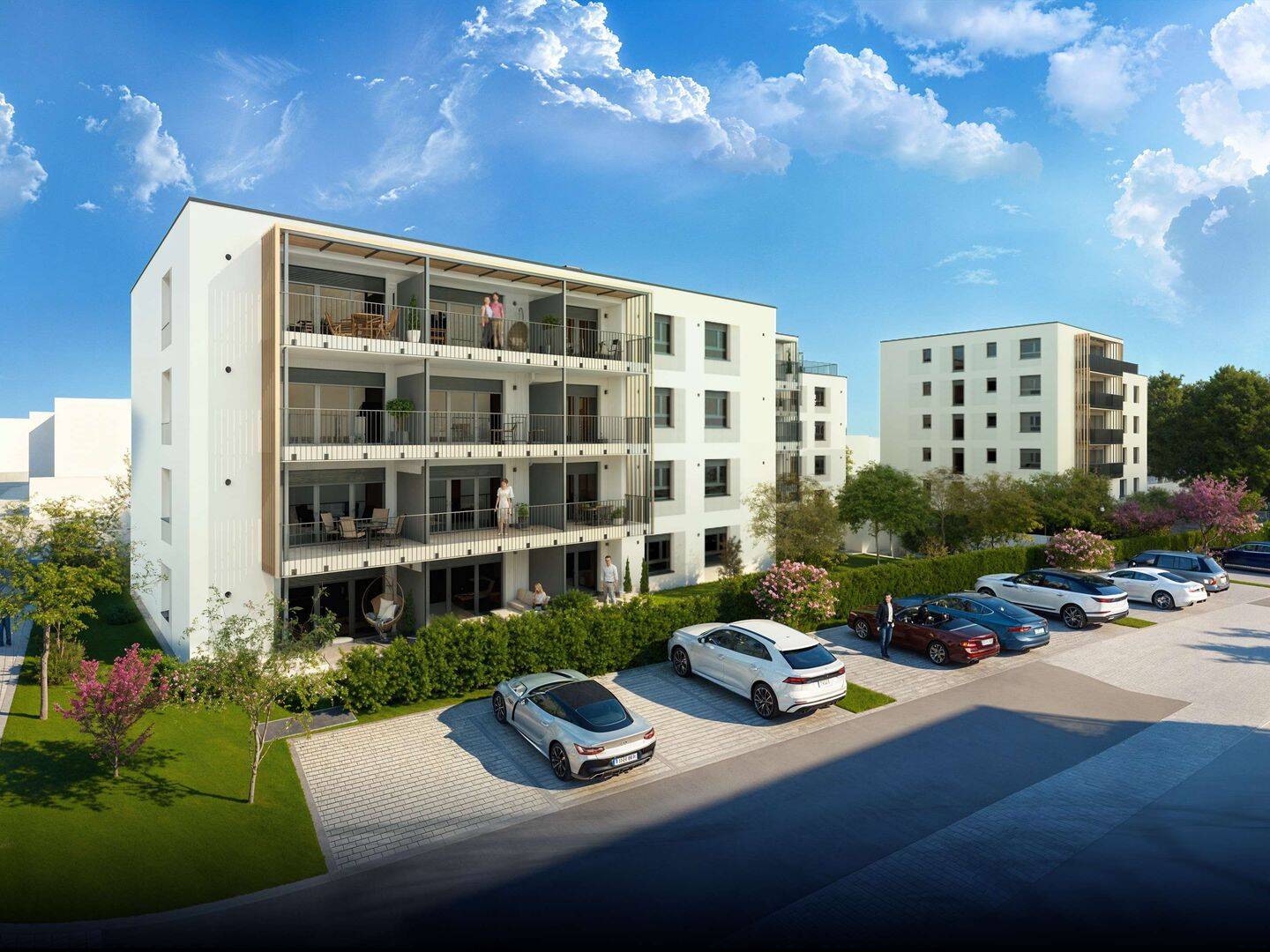 4-Zimmer-Familienwohnung mit Terrasse zwischen Stadtzentrum und Grünanlagen, 85435 Erding