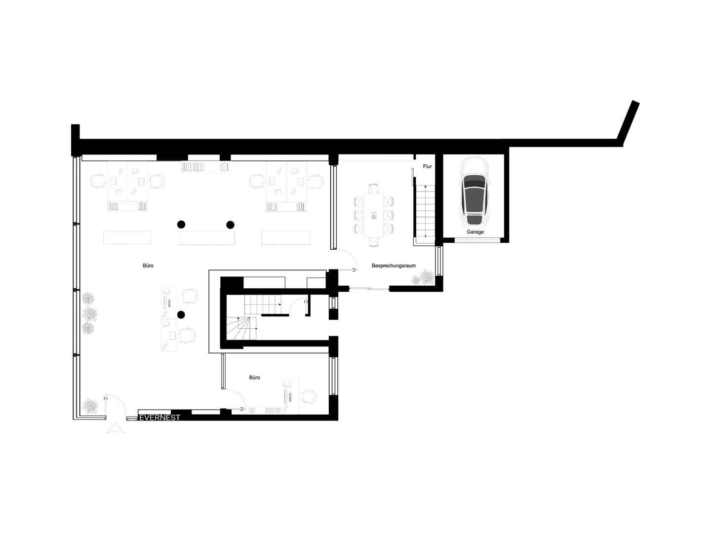 Designer Büro an der Spitze der Neustadt, 33602 Bielefeld (Innenstadt)