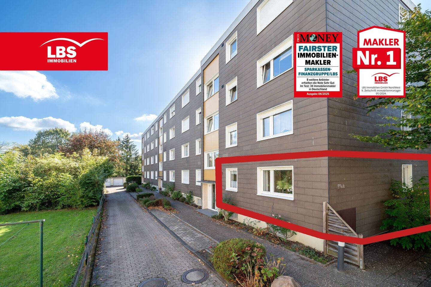 Schöne Eigentumswohnung mit Balkon in Stieghorst, 33605 Bielefeld (Sieker Stieghorst)