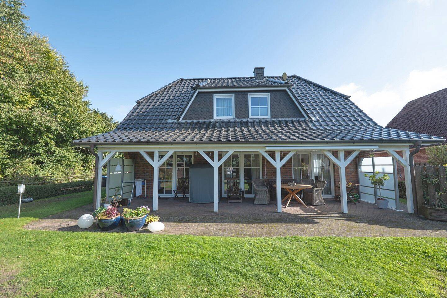 Ein Zuhause zum Verlieben – Einfamilienhaus mit Veranda, Gartenidylle und Garage!, 21709 Himmelpforten