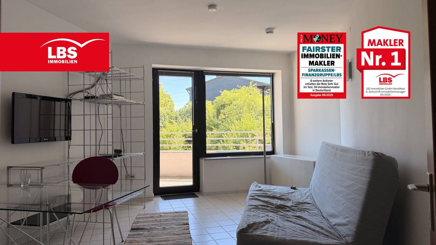 Helles 1-Zimmer-Apartment mit 37 m², 58313 Herdecke