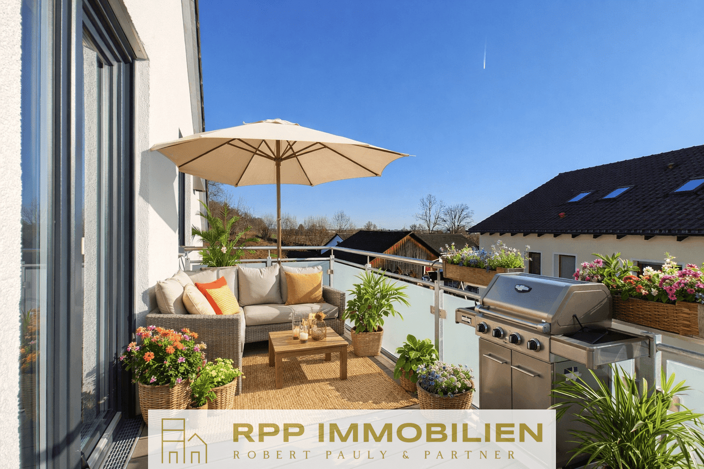 Stilvolle 3-Zi.-Dachgeschosswohnung mit sonnigem Südbalkon im Erstbezug, 85232 Bergkirchen