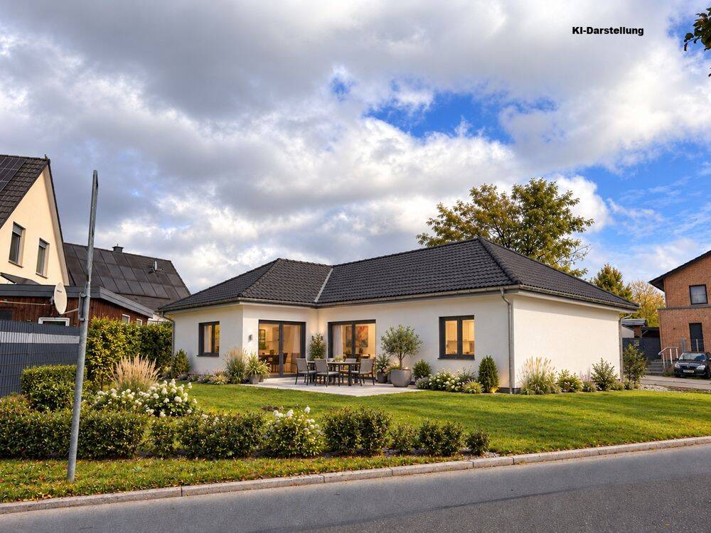 Winkelbungalow in Waren – Neubau noch mitgestaltbar! KfW 40, 17192 Waren (Müritz)