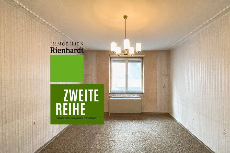 Zweite Reihe! 2-Zimmer-Altbauwohnung in Stuttgart-West, 70197 Stuttgart (West)