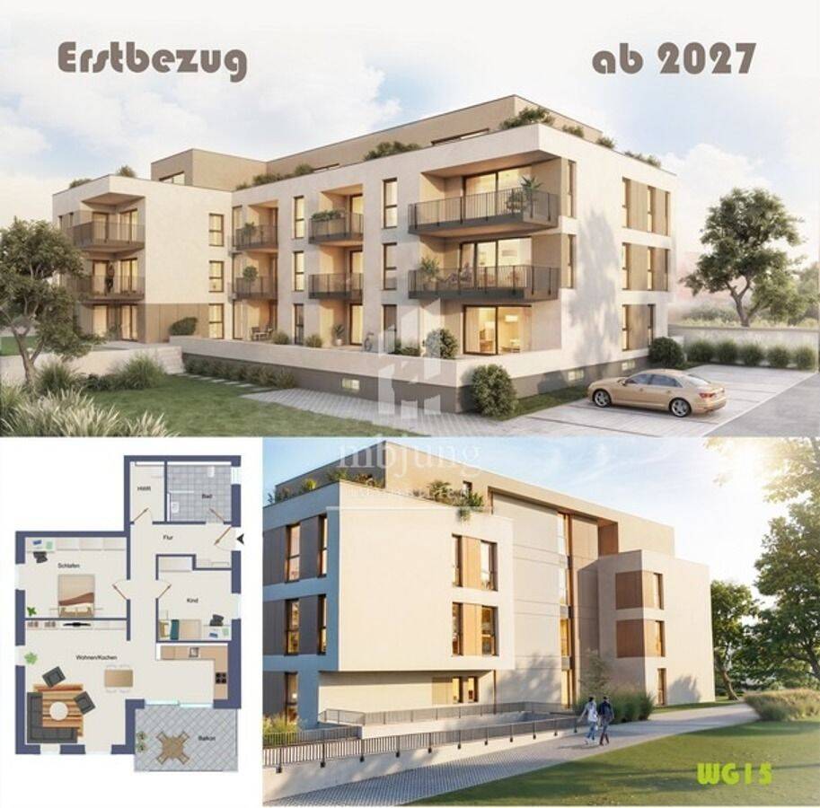 Helle, moderne Wohnung in Kues – Erstbezug – WG15, 54470 Bernkastel-Kues