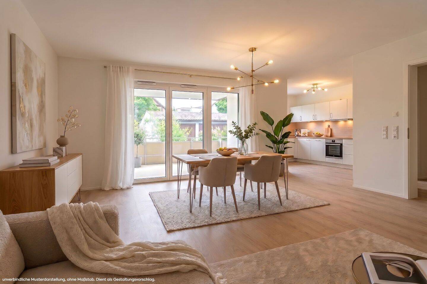 Wohnglück mit Stil – 3½-Zimmer-Wohnung zum Erstbezug in zentrumsnaher Lage, 74172 Neckarsulm