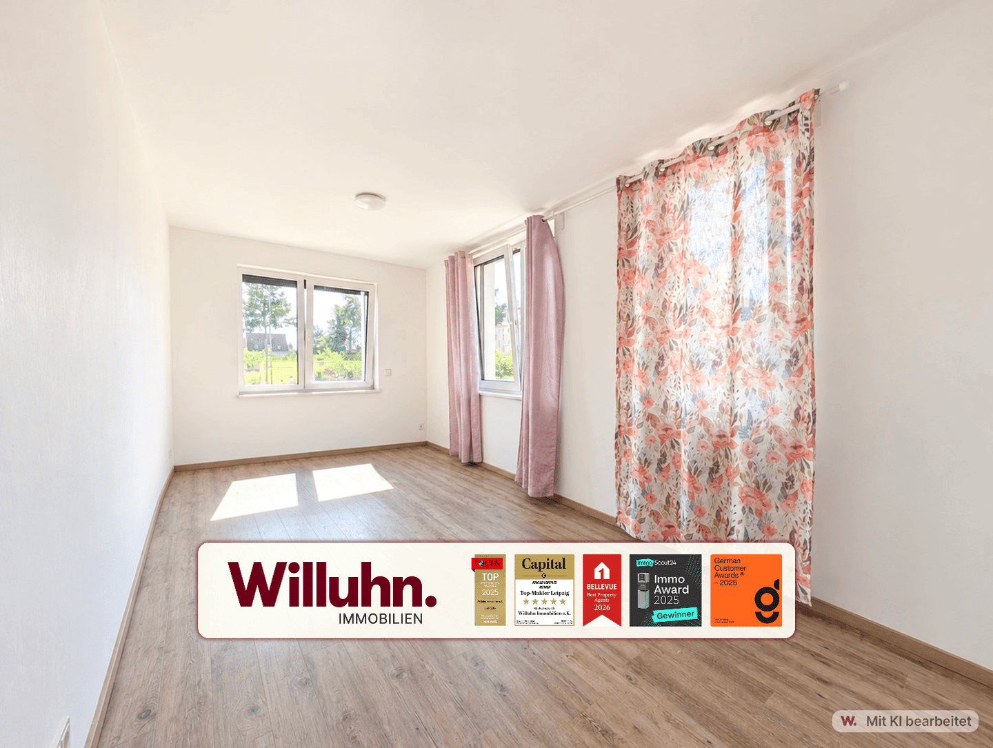 Bezugsfrei: Moderne Neubau-Wohnung im EG ! | Fußbodenheizung – Aufzug – Stellplatz, 4425 Taucha