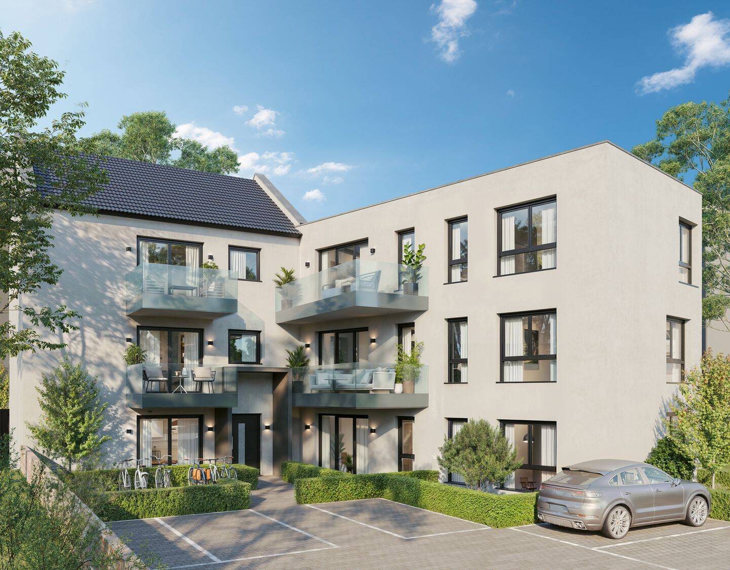 4-Zimmer-Neubauwohnung mit 2 Bädern – ideal für Familien, provisionsfrei, 63739 Aschaffenburg (Innenstadt Österreicher Kolonie)