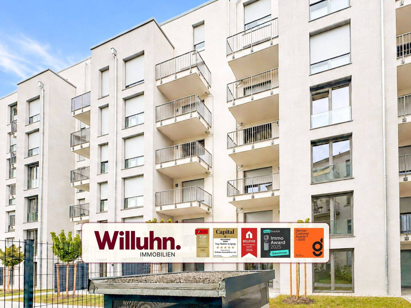 TOP-Lage – 4 Zimmer | 2 Bäder | 2 Balkone | Tiefgarage, 4107 Leipzig (Zentrum Zentrum-Süd)