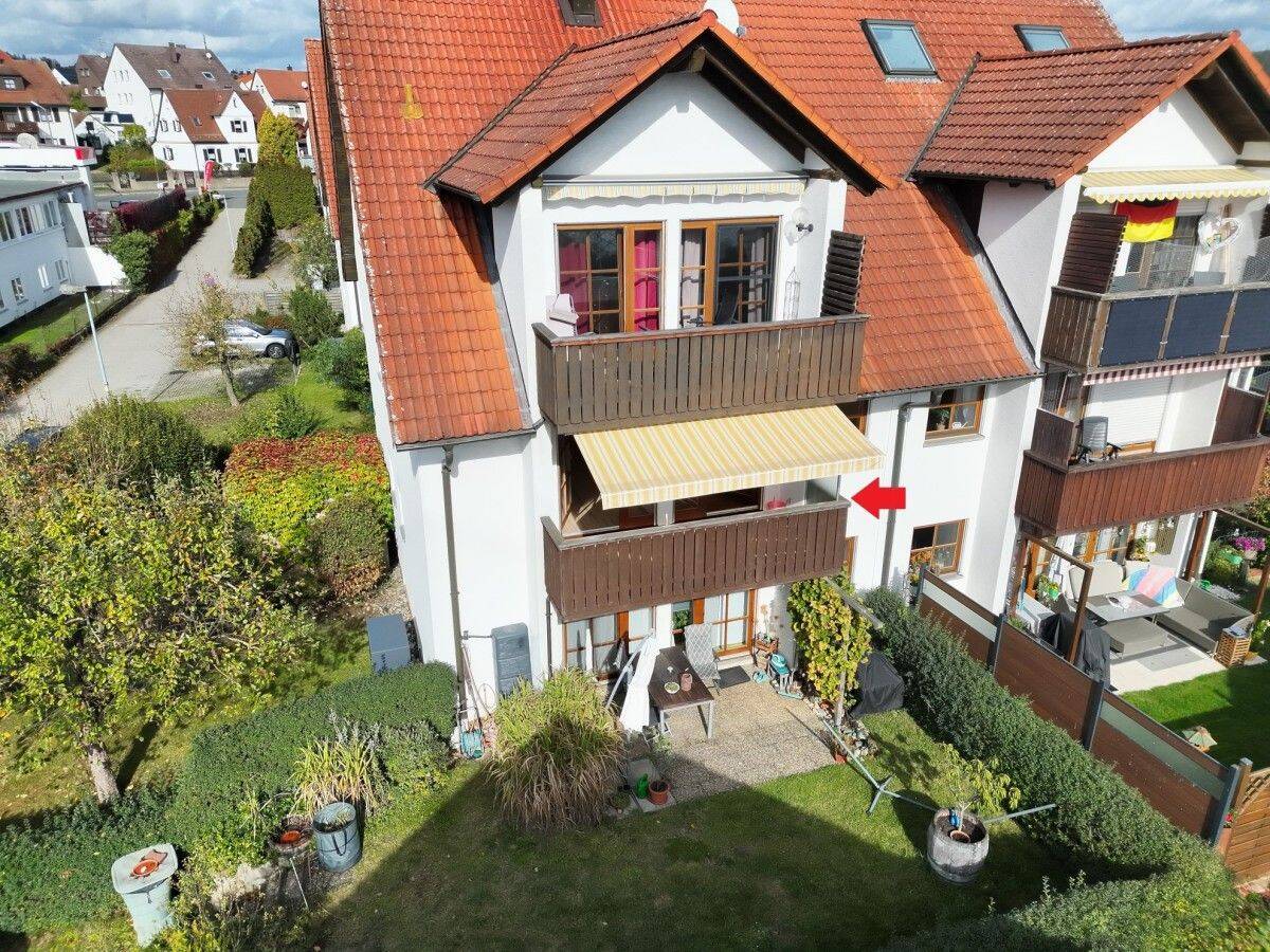 Helle 3-Zimmer-Eigentumswohnung mit Süd-West-Balkon und Garage, 91220 Schnaittach