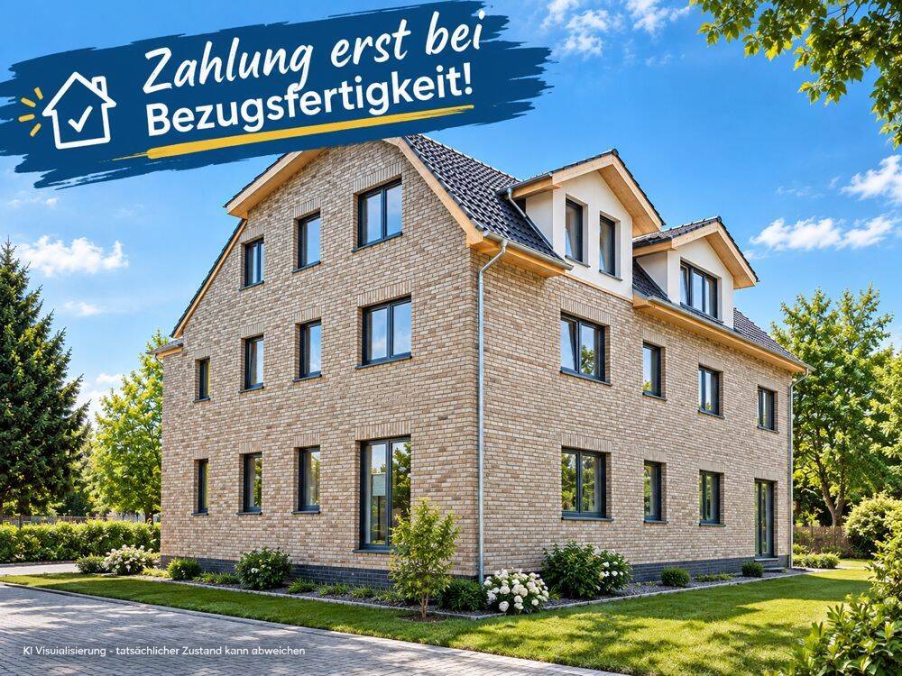 Exkl. 3 ZKB Neubau-Eigentumswohnung in zentraler und begehrter Wohnlage von Brake, 26919 Brake (Unterweser)