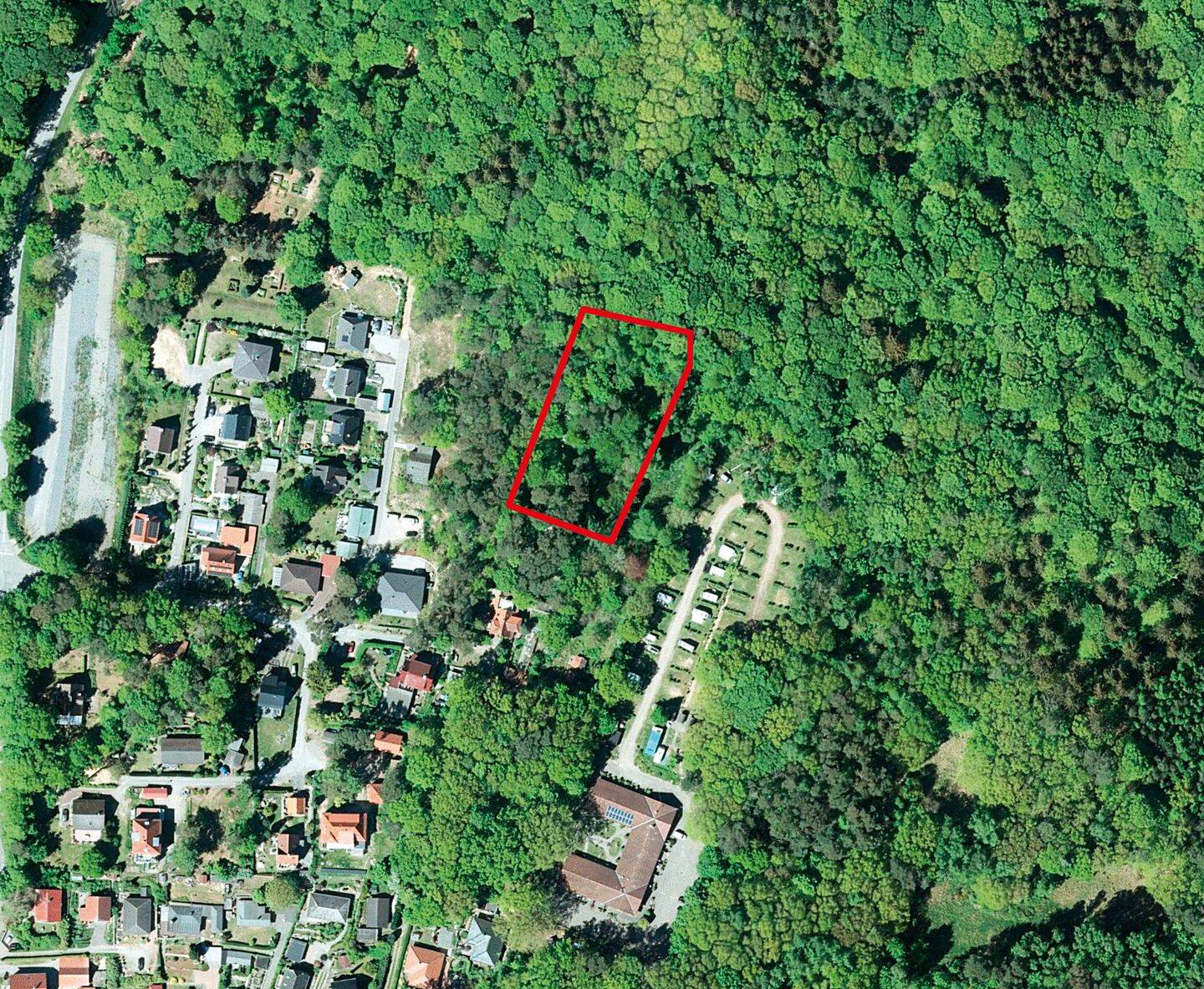 Wald in 18528 Lietzow /Insel Rügen, hinter Nordstraße 70, 18528 Lietzow