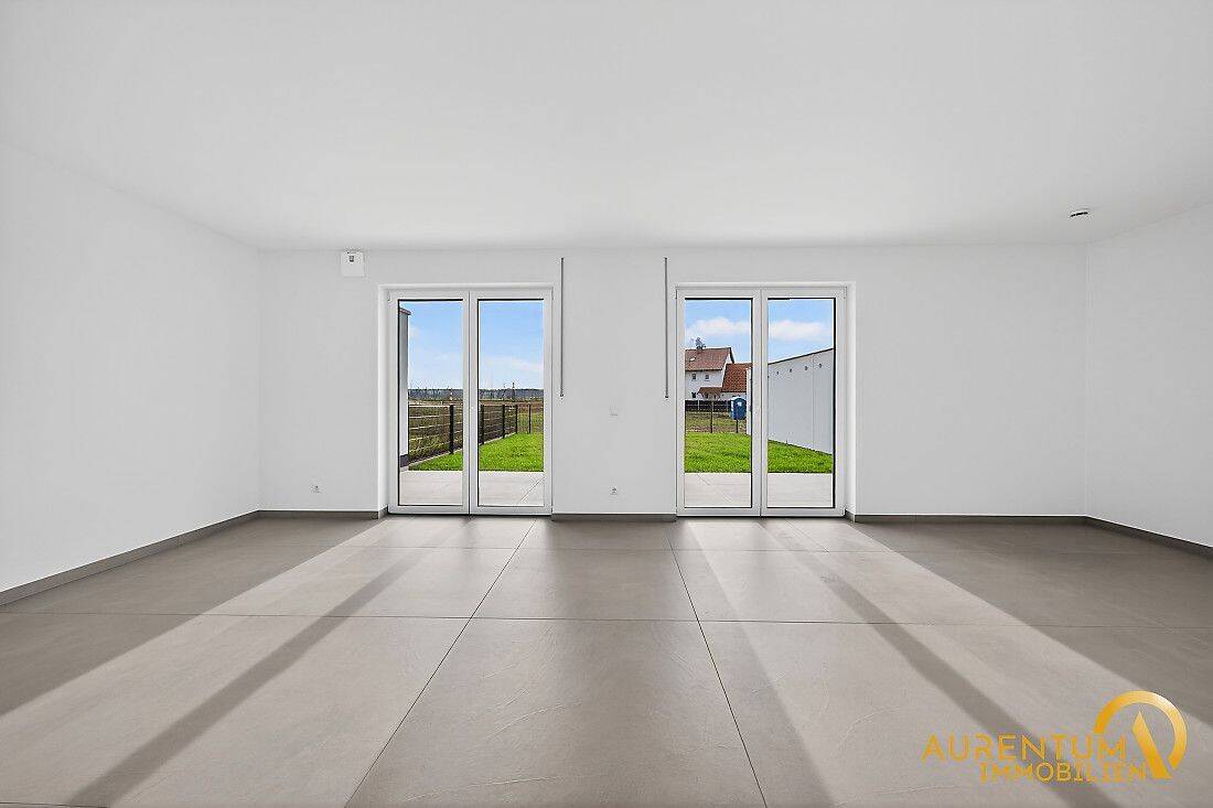 Neubau mit eigenem Garten: 4,5 Zimmer auf ca. 104 m² und Südterrasse – Fertigstellung Ende 2027, 93326 Abensberg