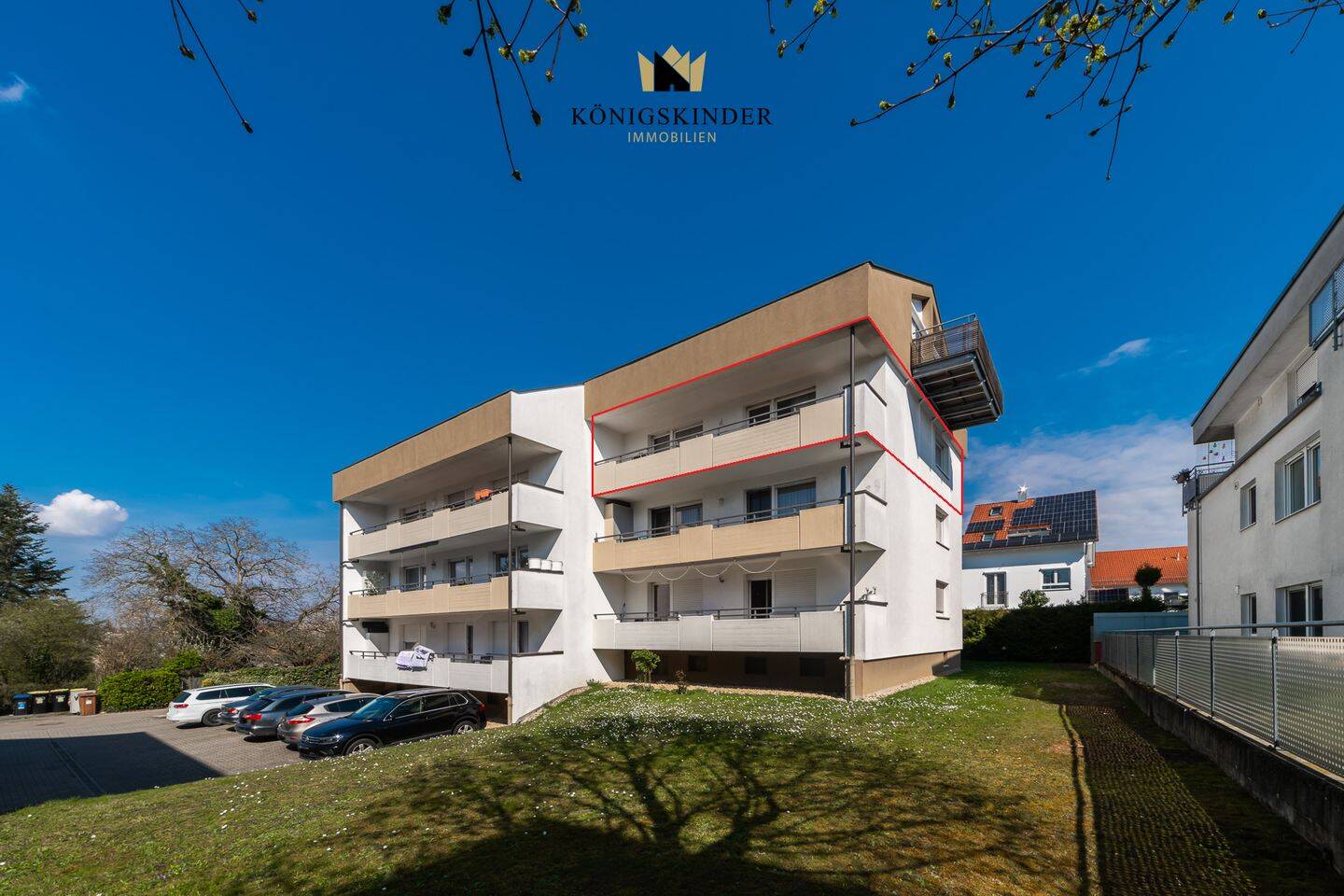 Wohnen oder investieren in Kornwestheim! 3-Zi., 85qm, Balkon+Keller ab 299.000 EUR zzgl. Stellpl., 70806 Kornwestheim