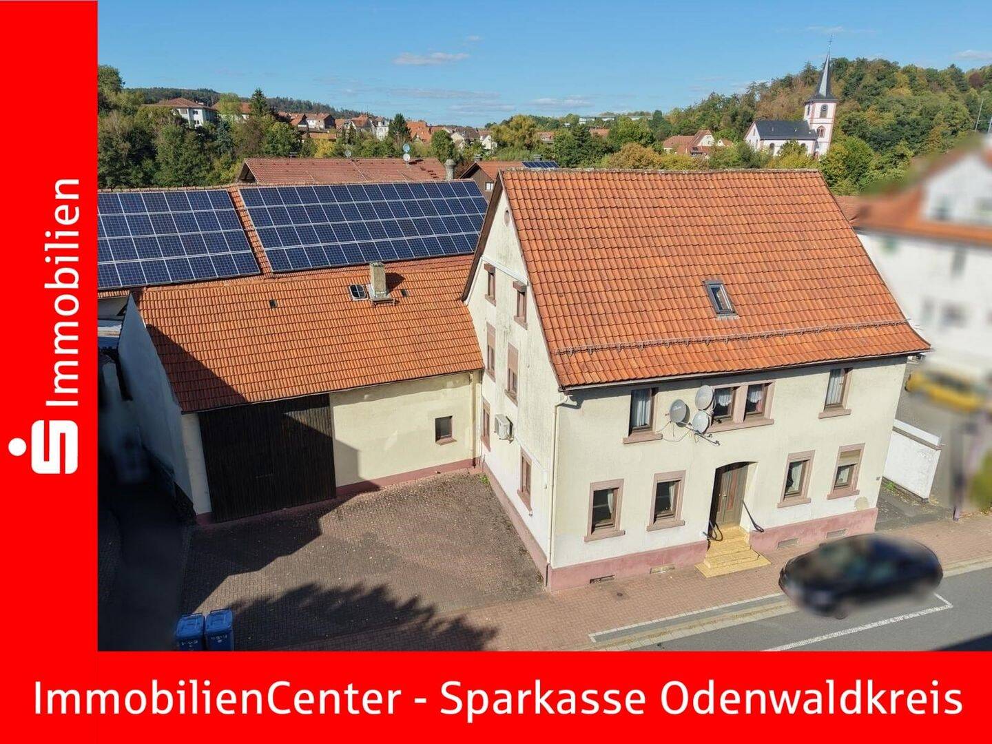 Viel Platz für Ihre Ideen – ehemaliger Bauernhof mit großzügigem Innenhof, Scheune und großem Garten, 64385 Reichelsheim (Odenwald)