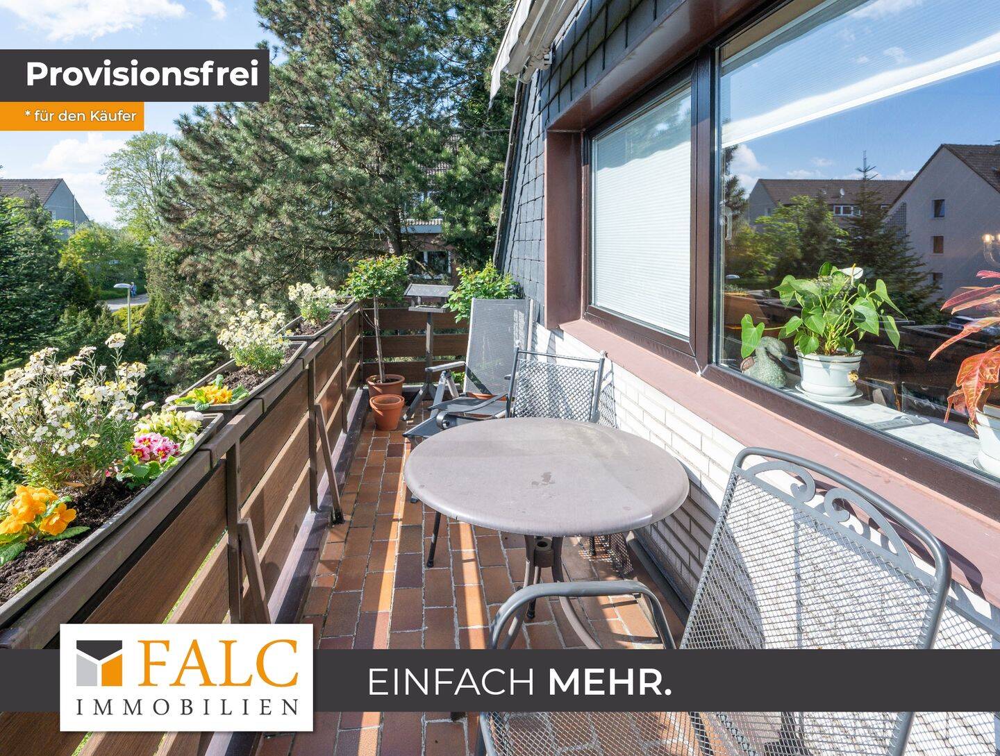 PROVISIONSFREI! Wohntraum auf zwei Ebenen – 4-Zimmer-Maisonette mit zwei Balkonen in Essen-Haarzopf, 45149 Essen (Fulerum Haarzopf Margarethenhöhe)