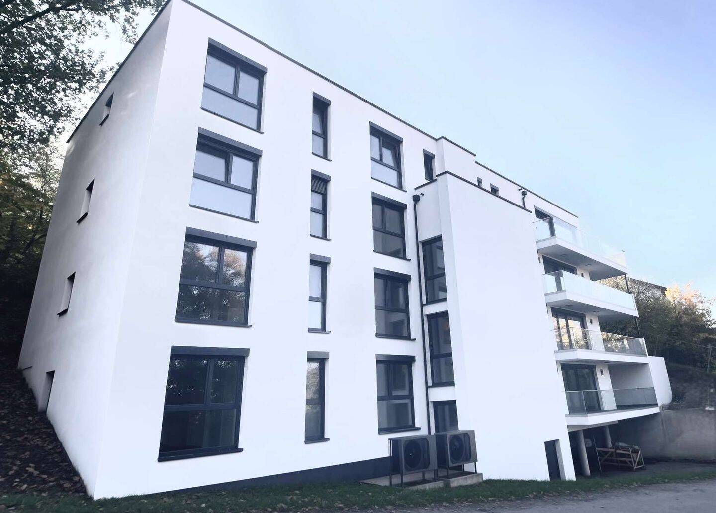 PENTHOUSE mit Aufzug -KFW55 Haus: 4,5- Zimmer, grosser Balkon, Carport, 74821 Mosbach