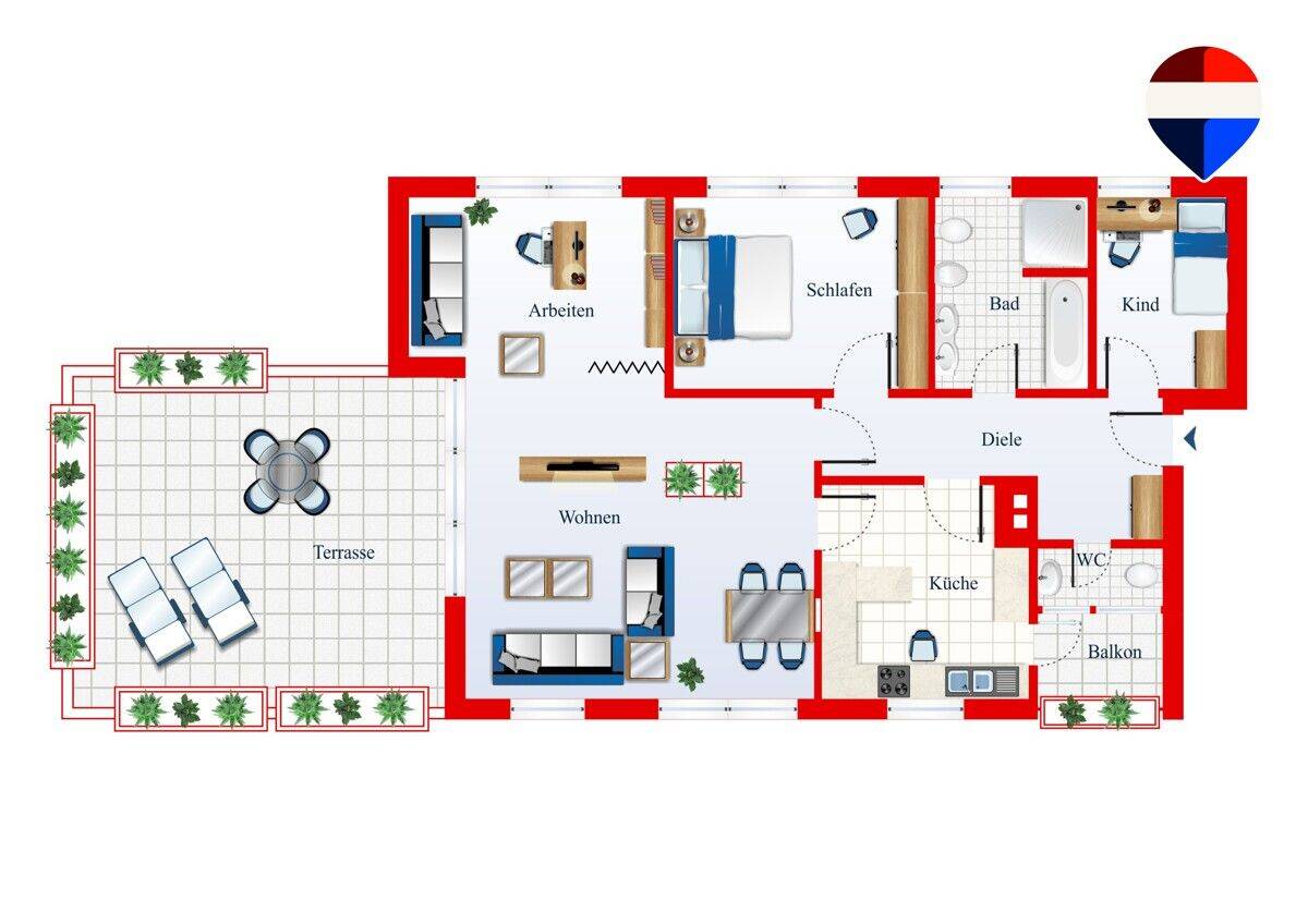 Tolle Wohnung in Wadgassen zu vermieten, 66787 Wadgassen