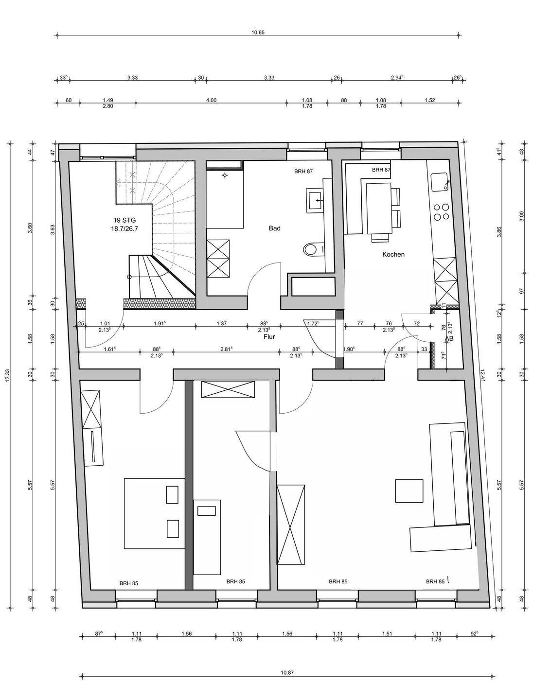 Traumhafte Altbauwohnung im Zentrum, sanierter Erstbezug, 3205 Calau