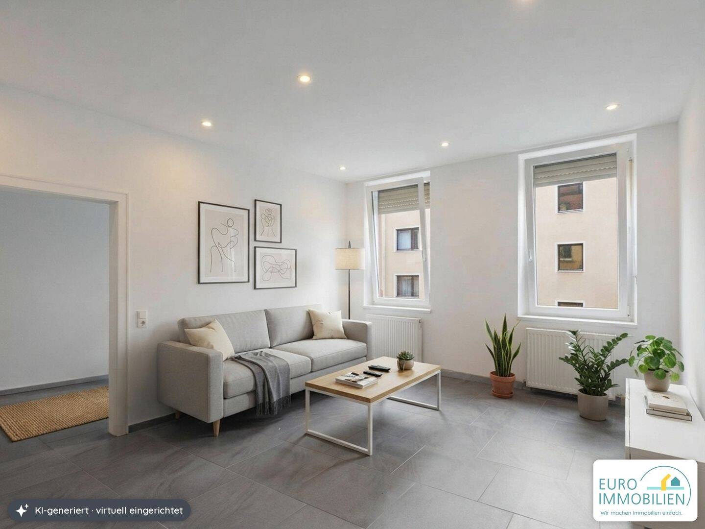 Bezugsfreie 3-Zimmer-Altbauwohnung mit neuem Duschbad und eigener Garage – Nürnberg, St. Johannis, 90419 Nürnberg (Kleinweidenmühle Sankt Johannis)