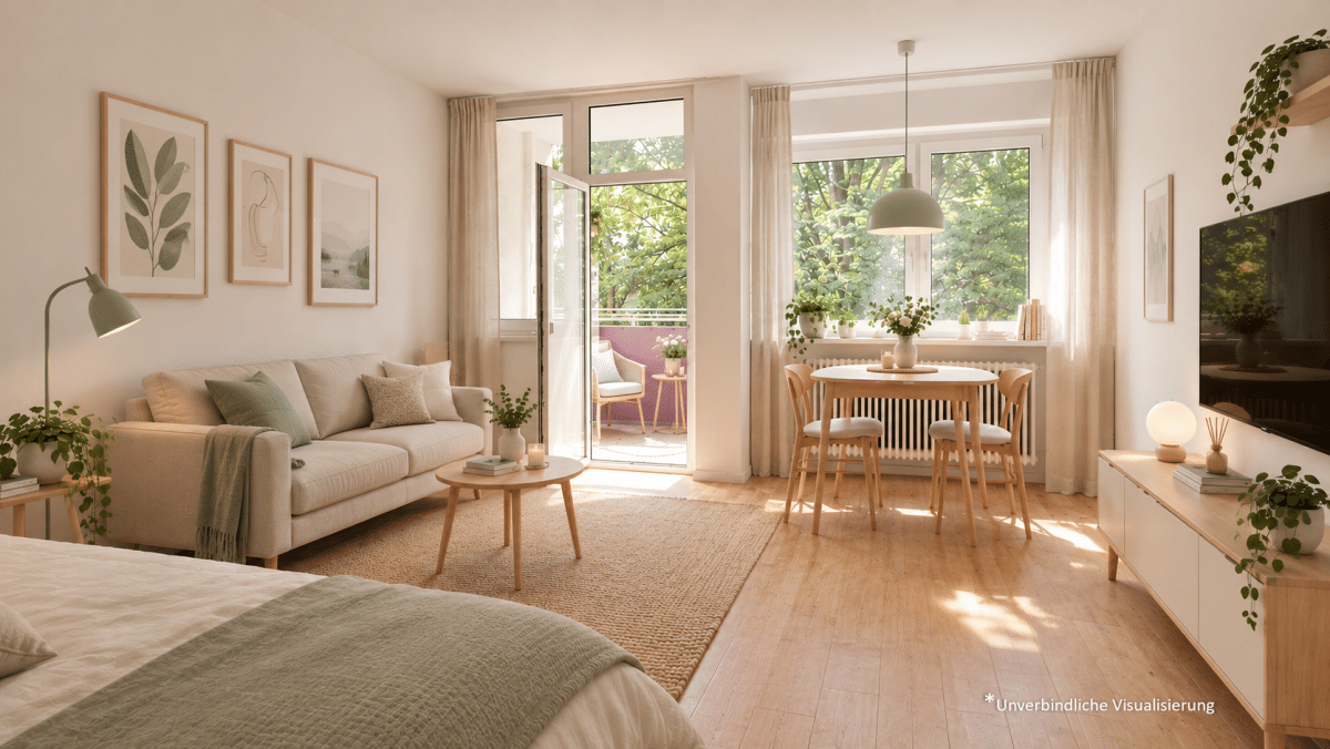 Stilvolle Balkonwohnung in Charlottenburg, 10585 Berlin (Charlottenburg-Wilmersdorf Charlottenburg)