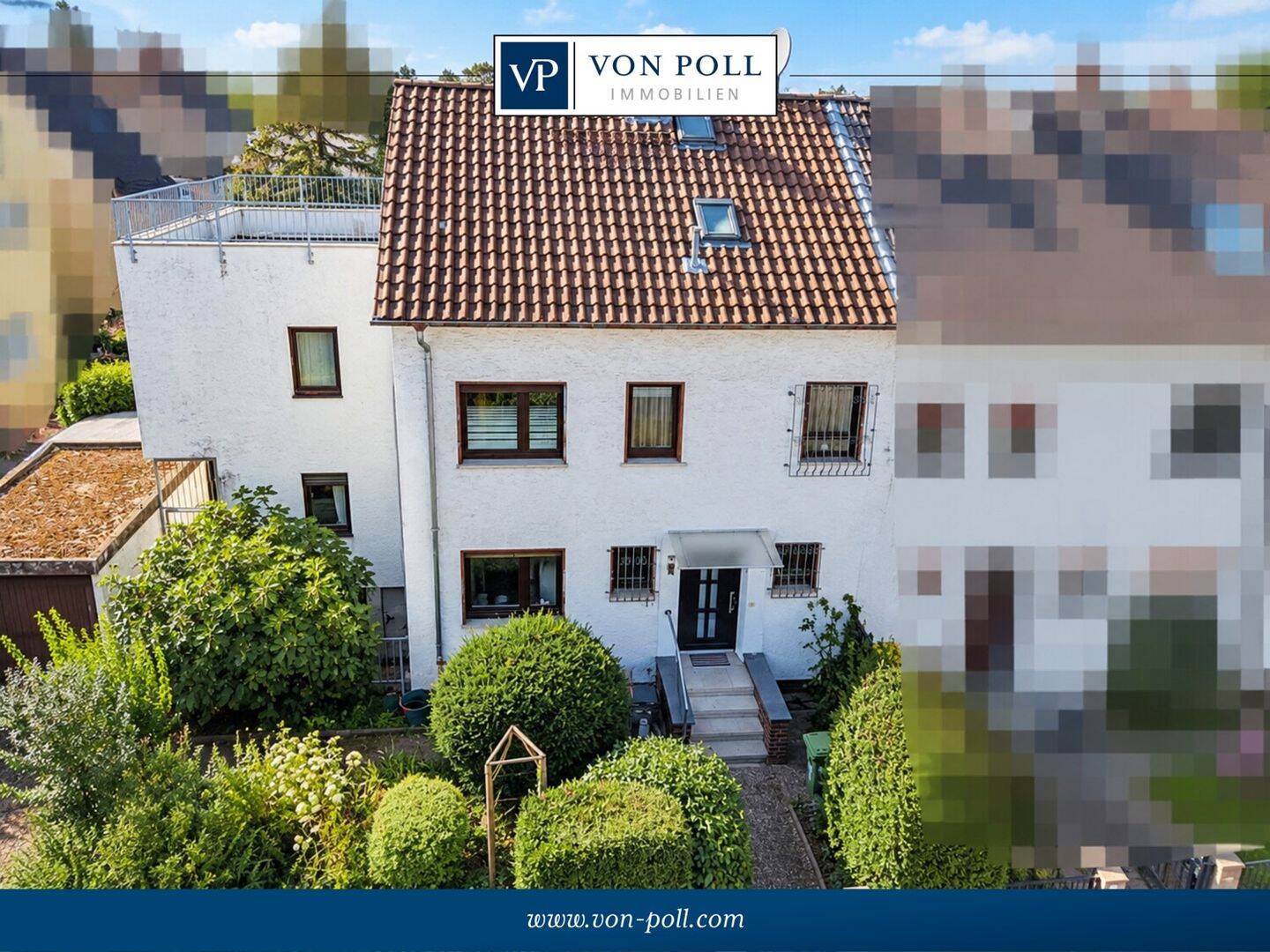 Großzügige Doppelhaushälfte mit Garten & Dachterrasse in Offenbach-Bürgel, 63075 Offenbach am Main (Bürgel Offenbach am Main Rumpenheim Waldheim)