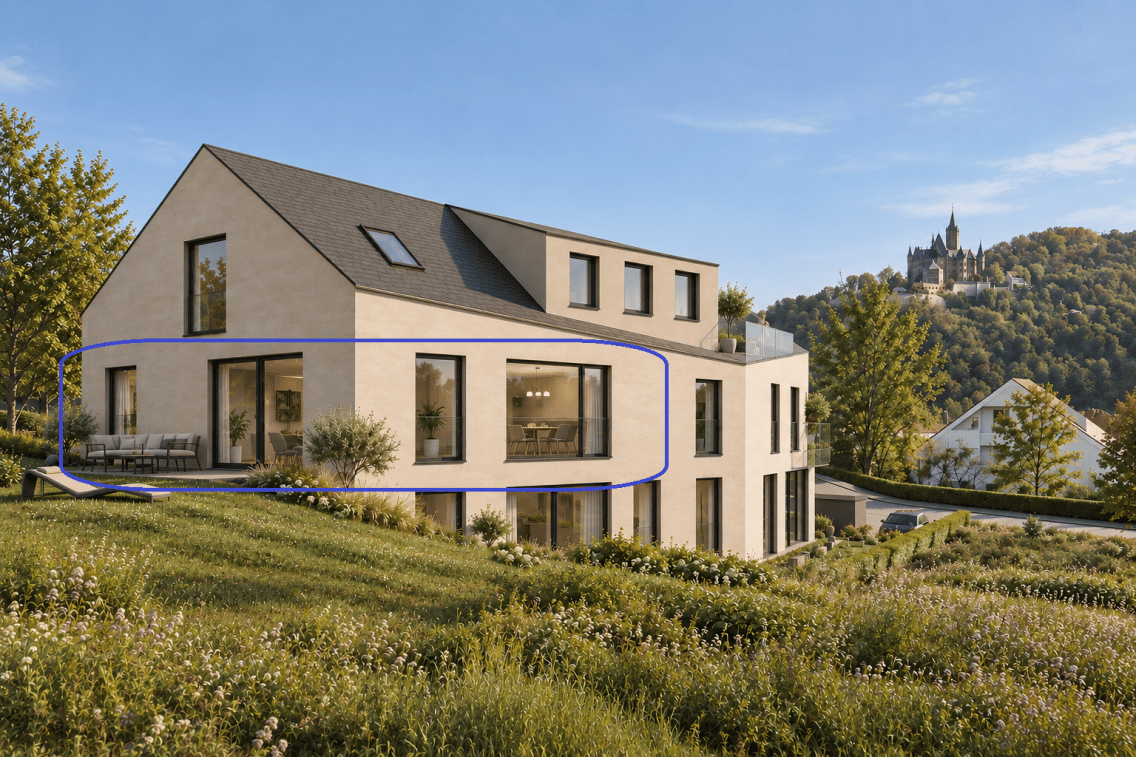„Wilhelm-Raabe-Quartier“ – exklusives Wohnen mit Schlossblick, 38855 Wernigerode