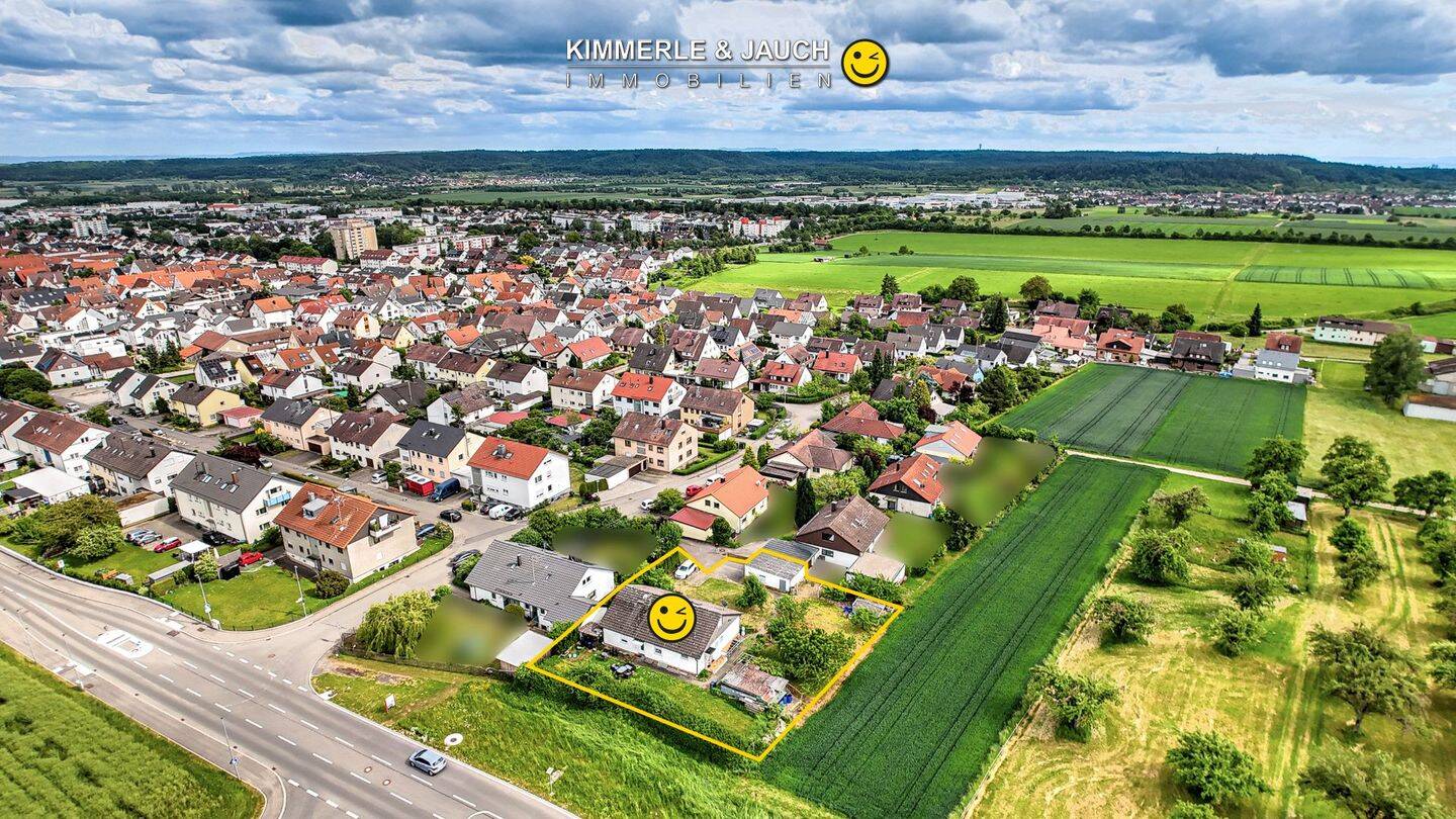 Großes Grundstück in Feldrandlage mit Weitblick, 71116 Gärtringen
