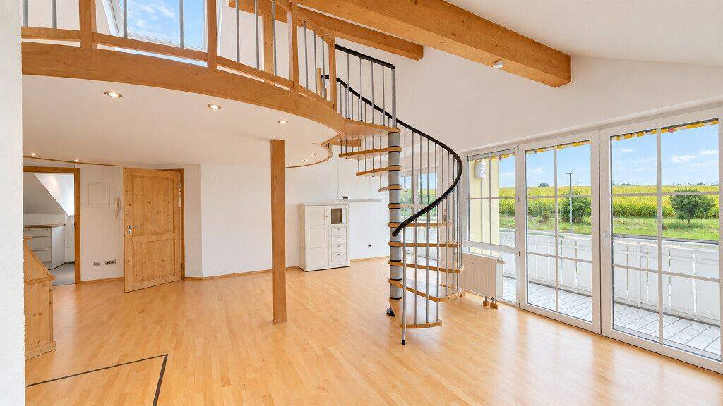 Lieblingsplatz mit Bergblick – charmante Galerie-Wohnung, 87493 Lauben