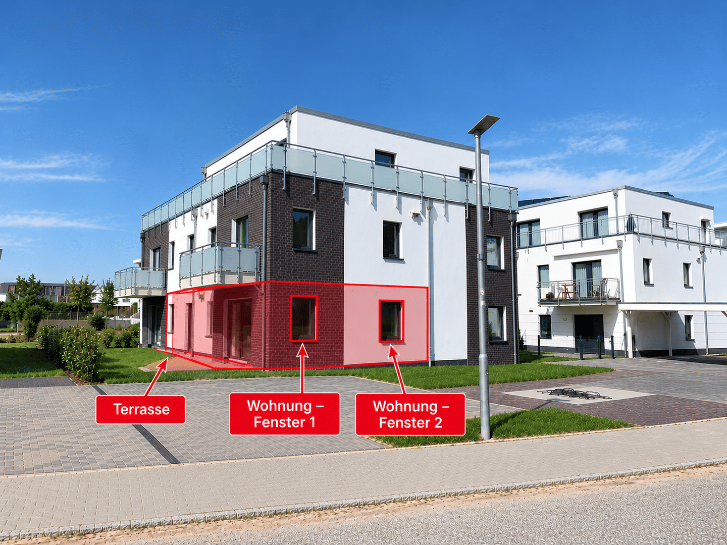 Erdgeschosswohnung in ruhigem Neubaugebiet von St. Jürgen, 23562 Lübeck (Sankt Jürgen)