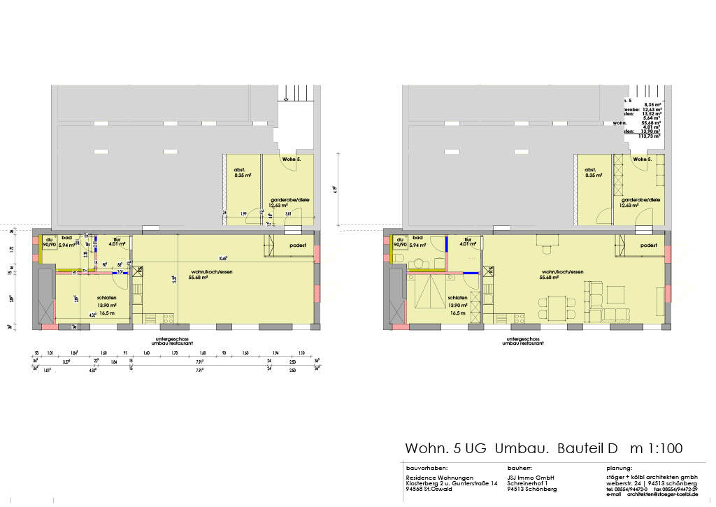 Großzügige 2-Zimmer-Wohnung im Untergeschoss mit viel Platz und Südausrichtung (Whg. 5), 94568 Sankt Oswald-Riedlhütte