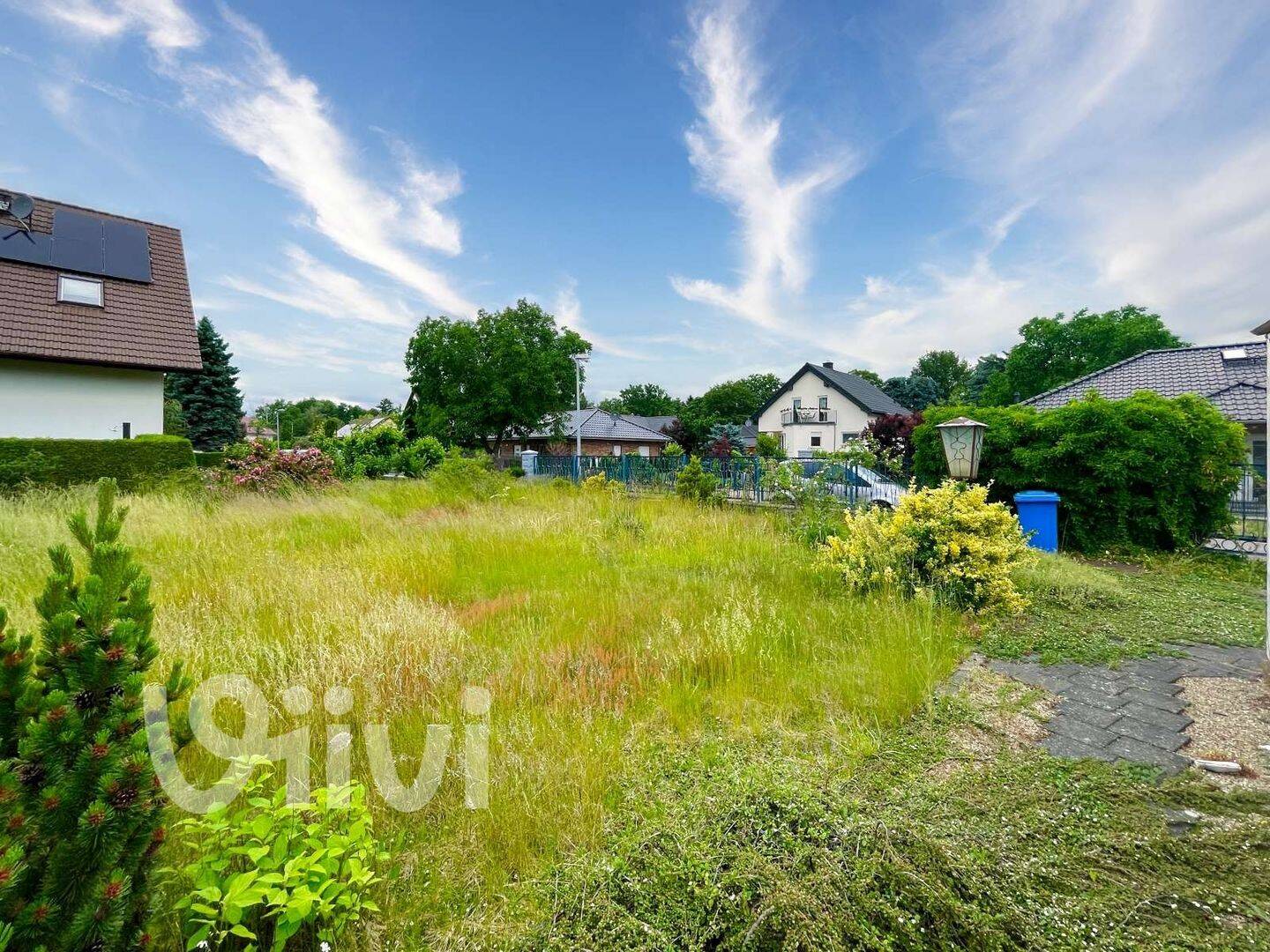 Baugrundstück mit Altbestand am Krummen See, ca. 782 m², in gepflegter Einfamilienhaussiedlung, 15370 Fredersdorf-Vogelsdorf