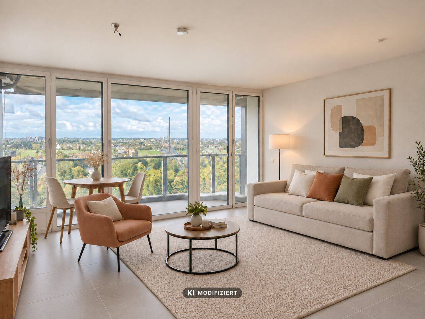 Apartment mit Balkon über dem Hofgarten und Blick zum Kö Bogen, 40479 Düsseldorf (Derendorf Pempelfort)