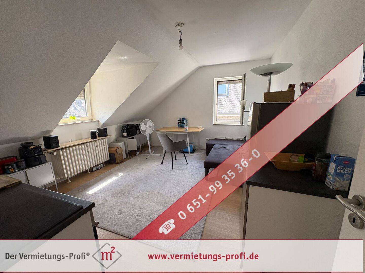 Großzügige 2 ZKB Dachgeschosswohnung in Trier Nord, 54290 Trier (Innenstadt Trier-Süd)