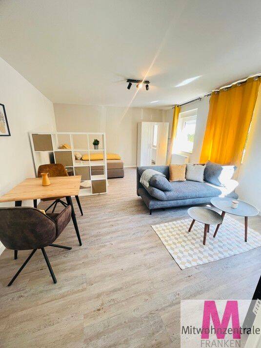 Moderne frisch renovierte und hochwertig möblierte 1-Zimmerwohnung in bester Lage, 90489 Nürnberg (Gärten bei Wöhrd Rennweg Veilhof Wöhrd)