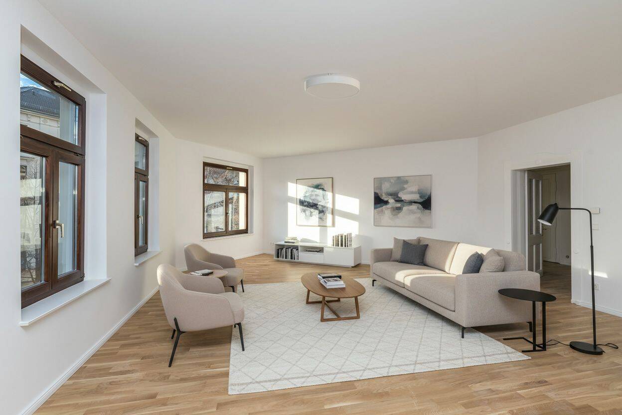 Gründerzeit-Flair und moderne Ausstattung – 3 Zimmer auf 99 m², 4157 Leipzig (Gohlis-Mitte Gohlis-Nord Möckern)