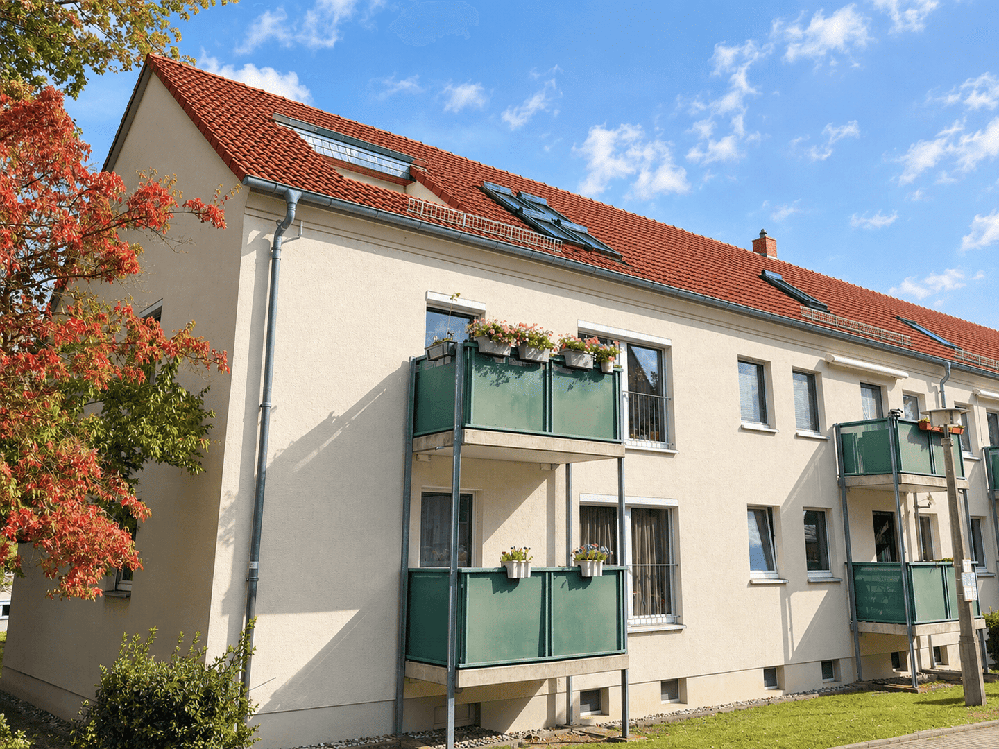 Praktisch und stilvoll! Individuelle und moderne 3-Raum-ETW im Dachgeschoss, in Riesa!, 1589 Riesa
