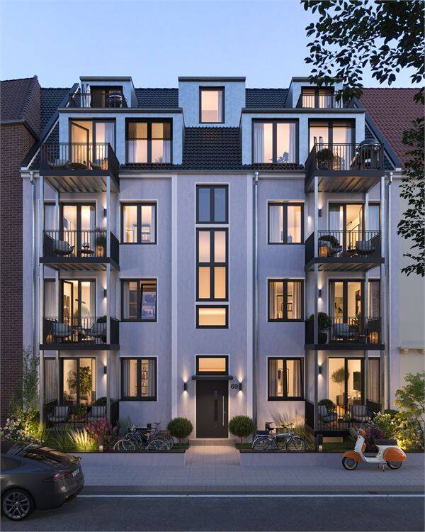 Münsters Südpark-Logen! Mitten drin, ruhig und mit Grünblick!, 48153 Münster (Berg Fidel Centrum Geist)