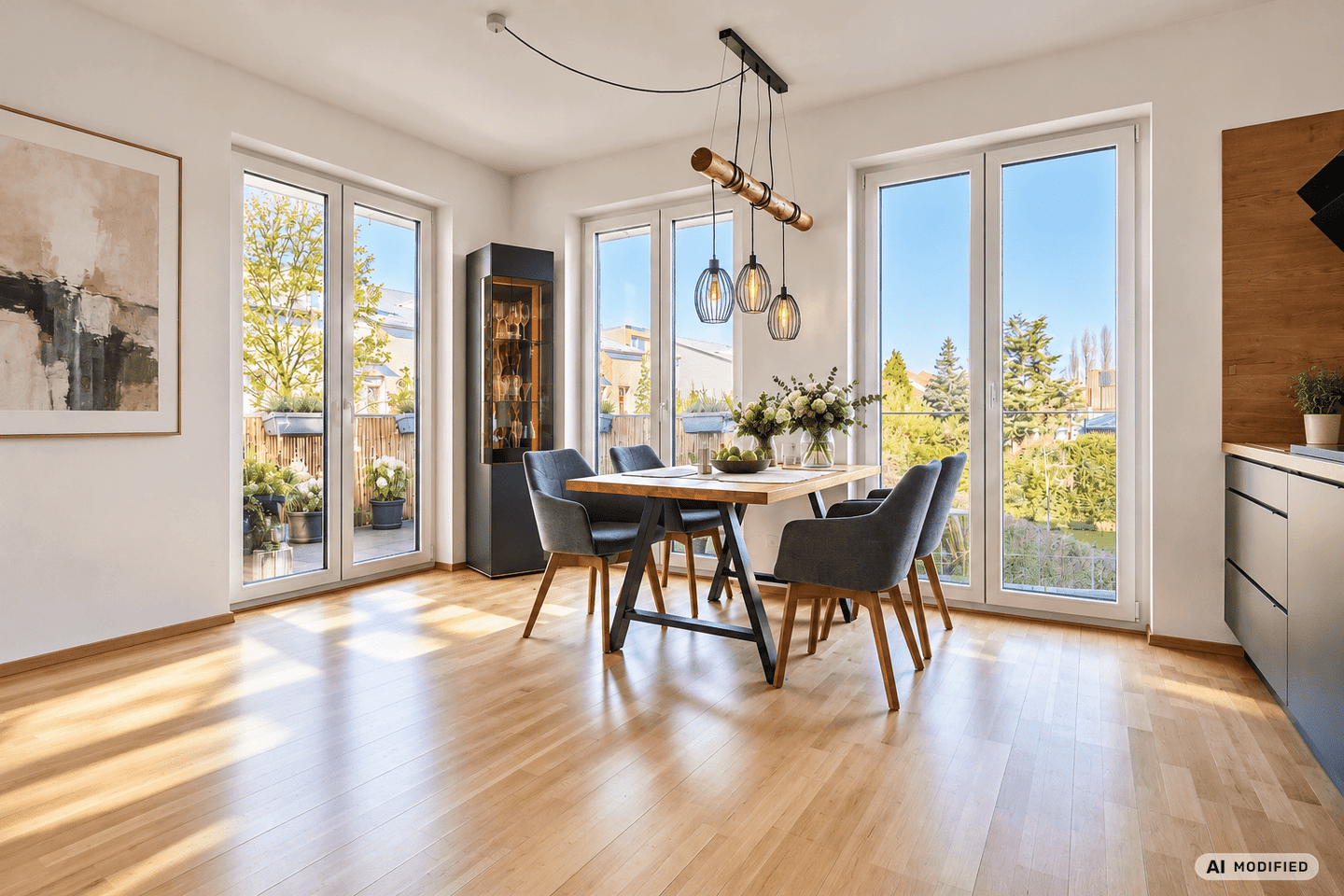 Modernes Wohngefühl in grüner Lage – Stilvolle 3-Zimmer-Wohnung mit Balkon in Berlin-Pankow, 13127 Berlin (Pankow)