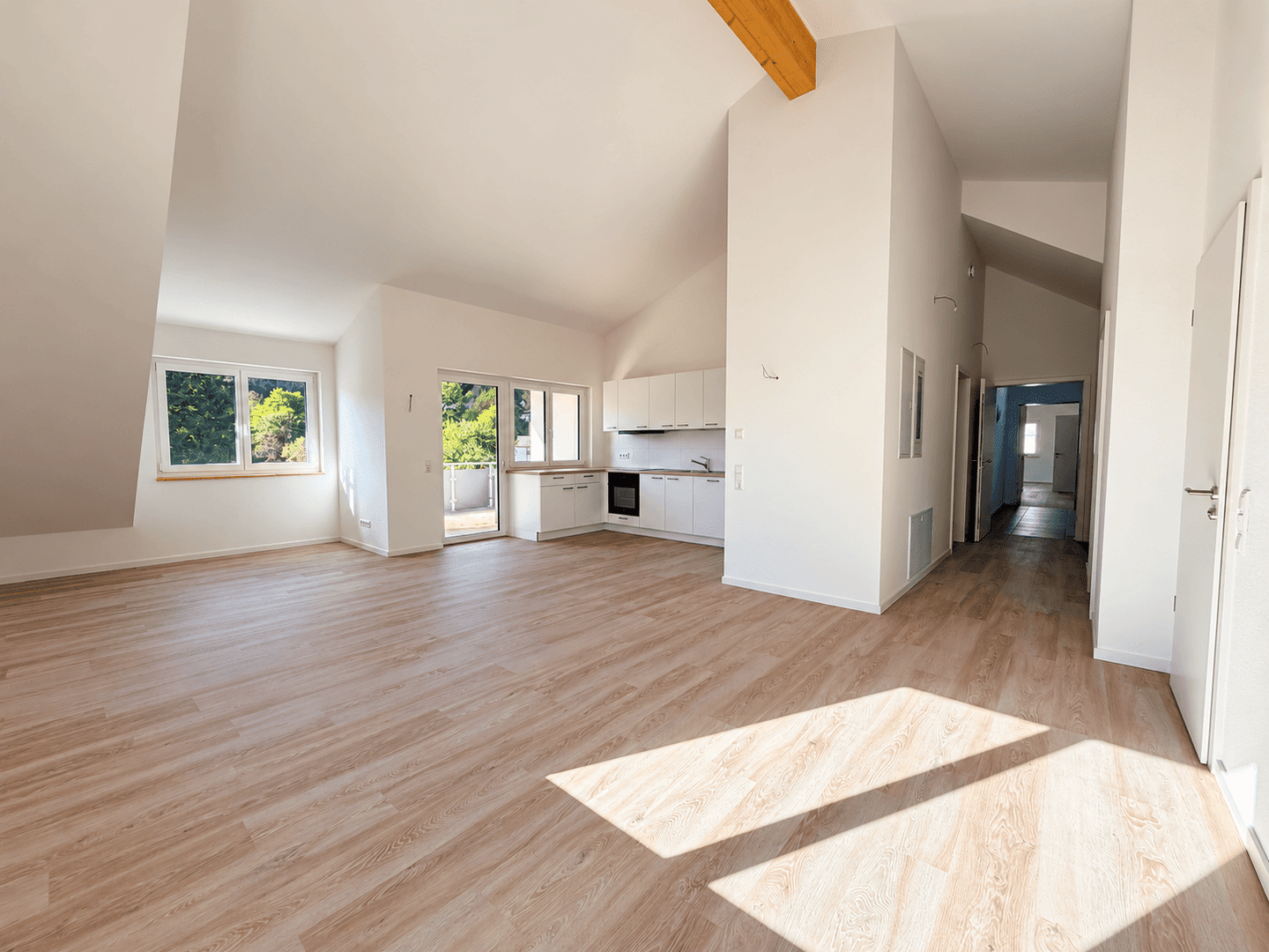 Wohnen, wo andere Urlaub machen | Neubauwohnung mit Stil im Herzen von Herrischried im KfW40-Standard, 79737 Herrischried
