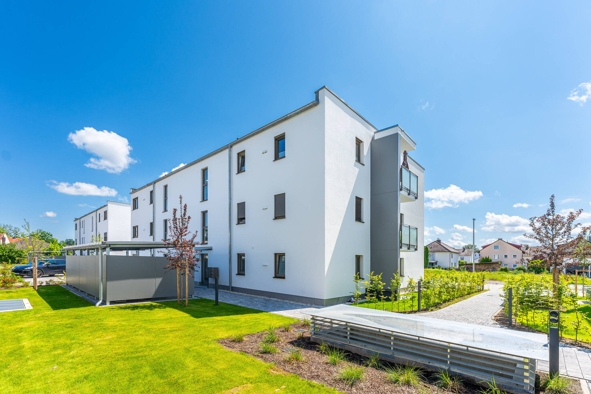 Hochwertige und moderne 3-Zimmer-Neubauwohnung am Wasserwerk in Straubing – KfW 55, 94315 Straubing