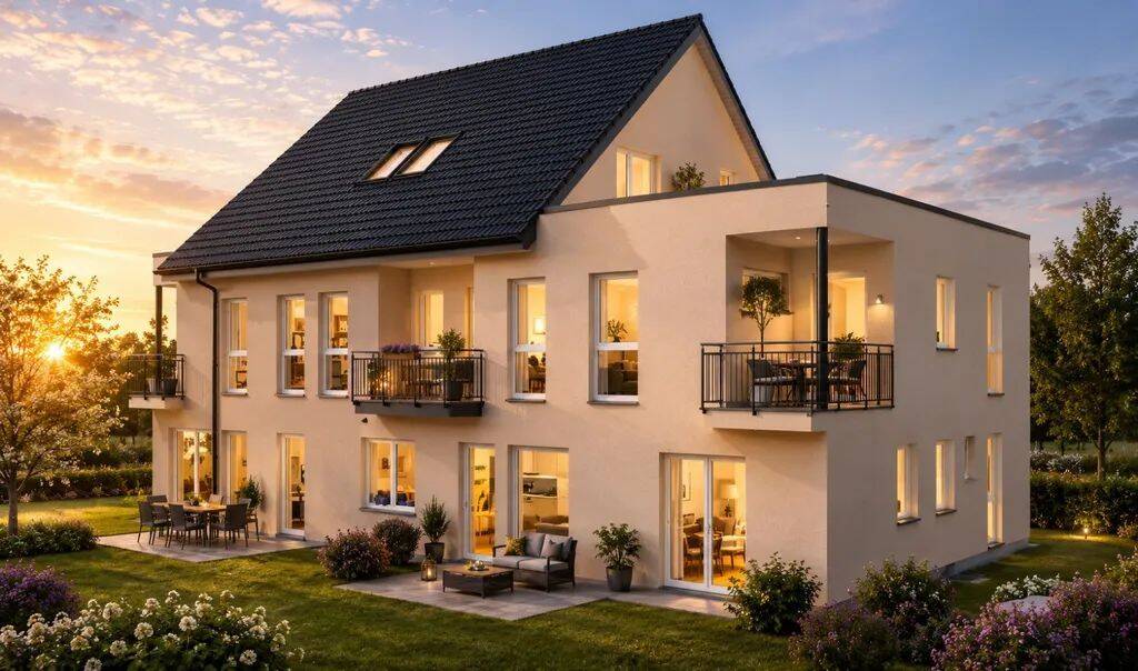 Neubau-Erstbezug: 2-Zimmer-Wohnung Nürnberg-Eibach, 90451 Nürnberg (Eibach Hafen Maiach Reichelsdorf Röthenbach bei Schweinau)