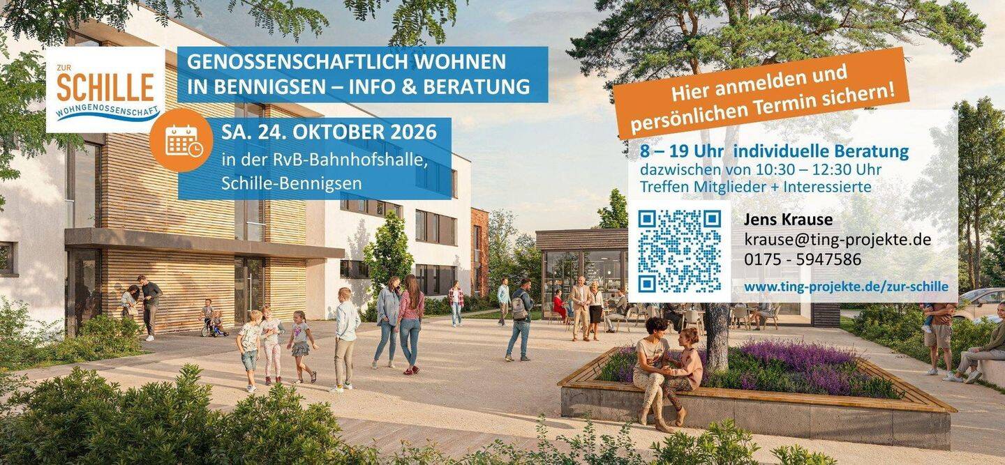 3-Zimmer-Neubau mit Südterrasse in Bennigsen – 74 m², WBS erforderlich, 31832 Springe