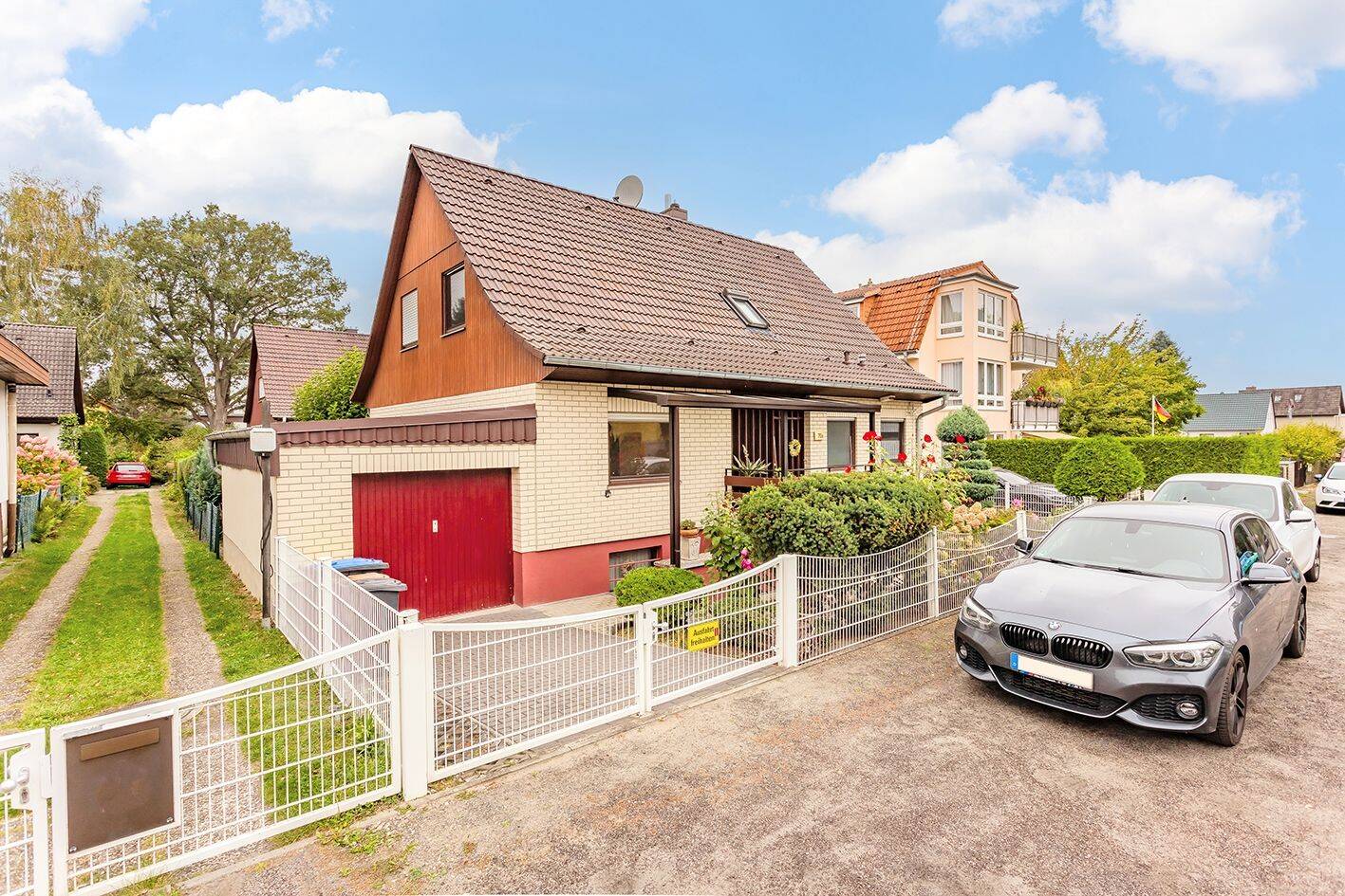 Wohnen im Grünen-großzügiges Einfamilienhaus am Rudower Fließ, 12355 Berlin (Neukölln Kolonie Platanenblick Rudow Siedl. An der Rudower Höhe)