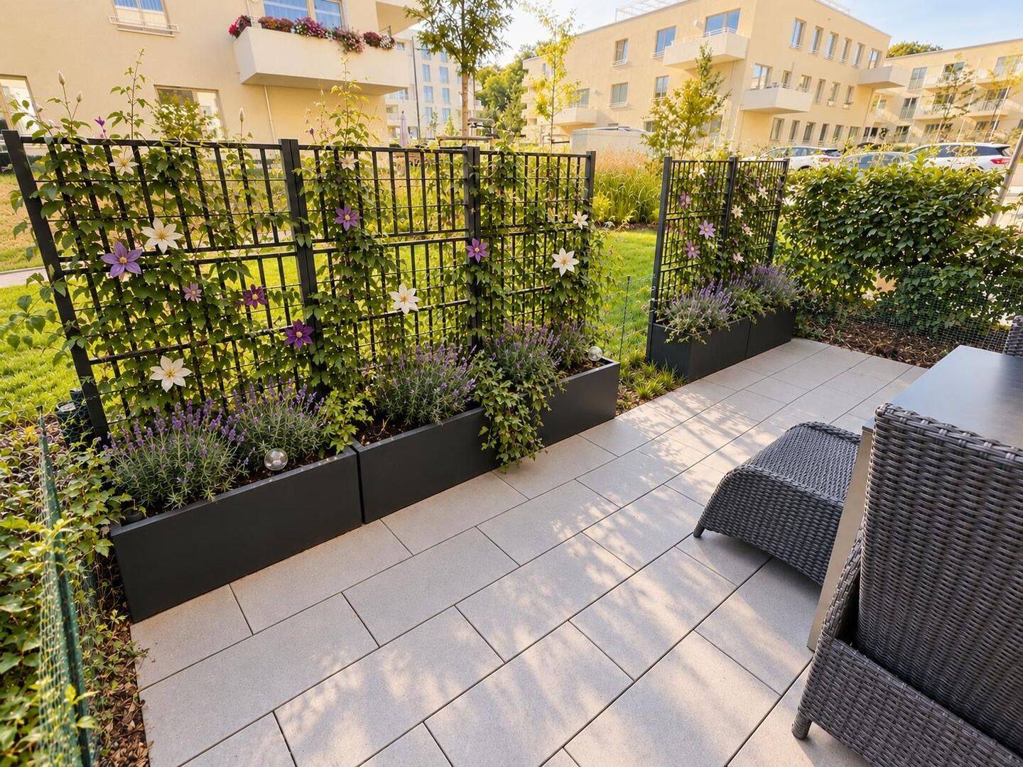 Moderne 2 Zimmer Wohnung mit Terrasse in Erfurt, Löbervorstadt, 99096 Erfurt (Altstadt Brühlervorstadt Daberstedt Löbervorstadt Melchendorf)