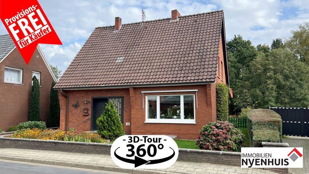 Gepflegtes EFH in zentraler Lage ** Garage ** überdachte Terrasse ** Keller ** provisionsfrei für den Käufer, 49762 Lathen